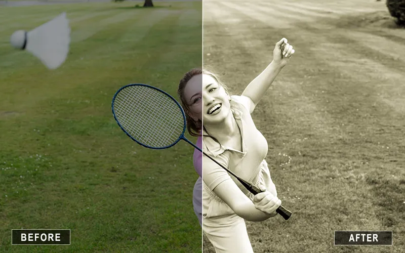 Badminton Lr Mobile Presets, playful lightroom presets for Instagram photos