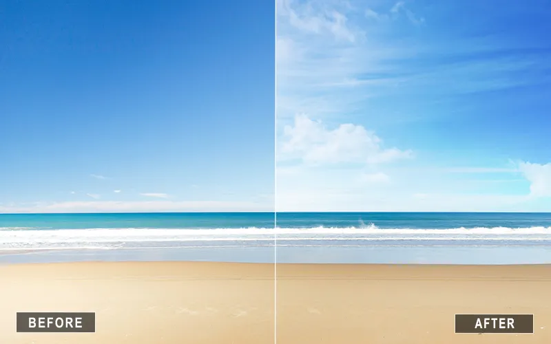 best sky overlay, best sky overlays, beach sky overlays
