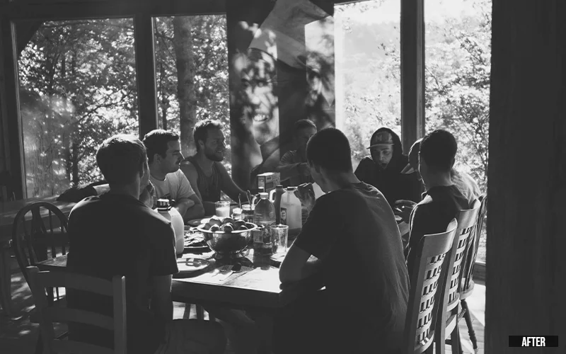 black and white luts, dark black and white luts