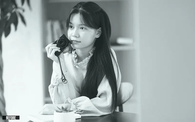 Clear Black And White Actions