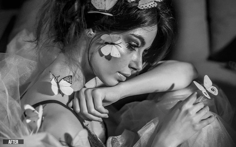 Dramatic Black And White Lightroom Presets