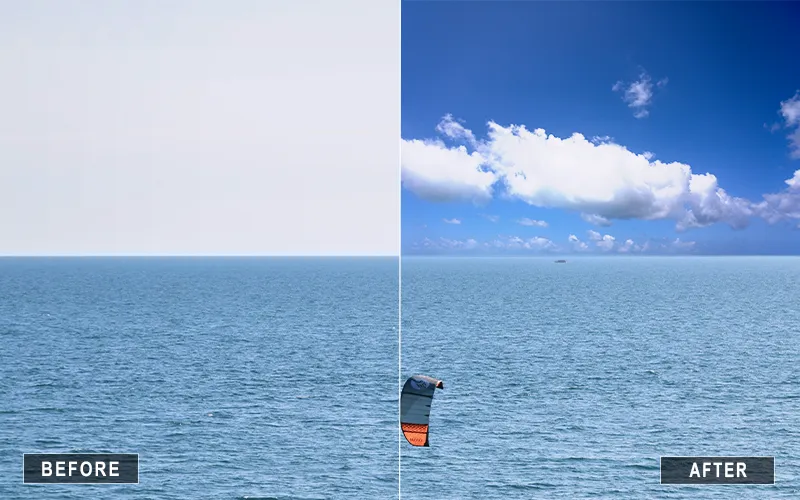 best sky overlay, best sky overlays, blue hour sky overlay