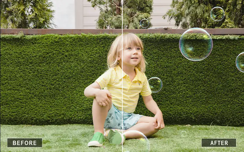 Transparent Bubble Overlay