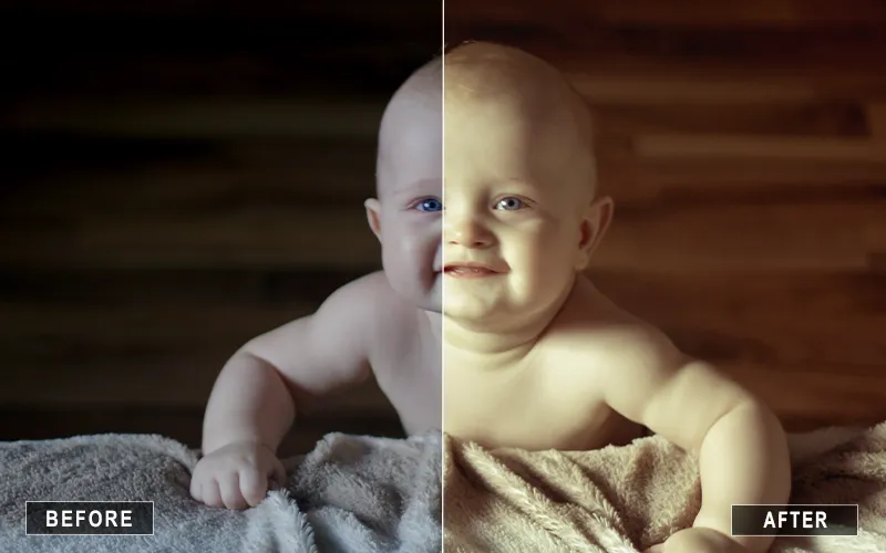 Butter Newborn Actions for Photoshop