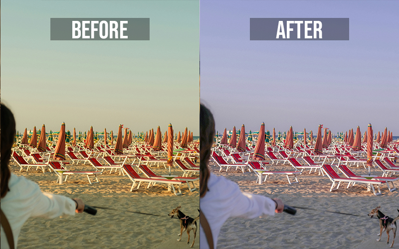 Beach Lightroom Preset Mobile