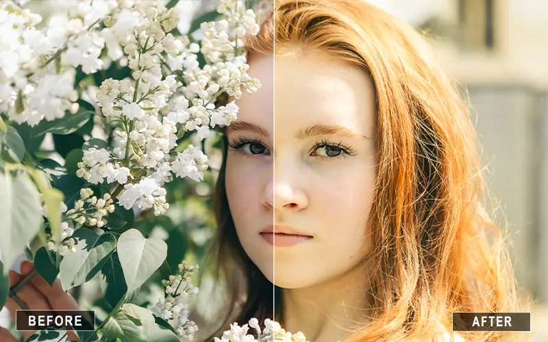 camera raw vintage presets, camera raw portrait presets