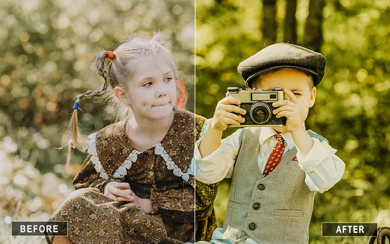 Camera Raw Vintage Presets