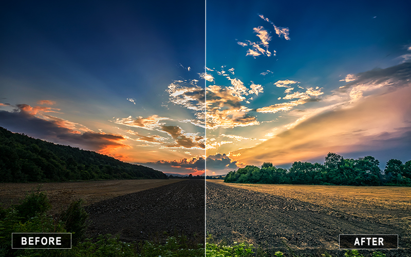 Canyon landscape vibrance presets, Vivid canyon photography