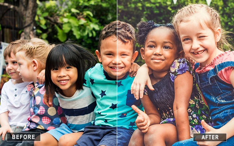 children film look presets