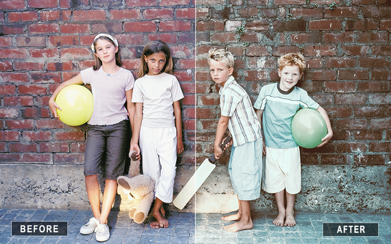 children vintage preset pack