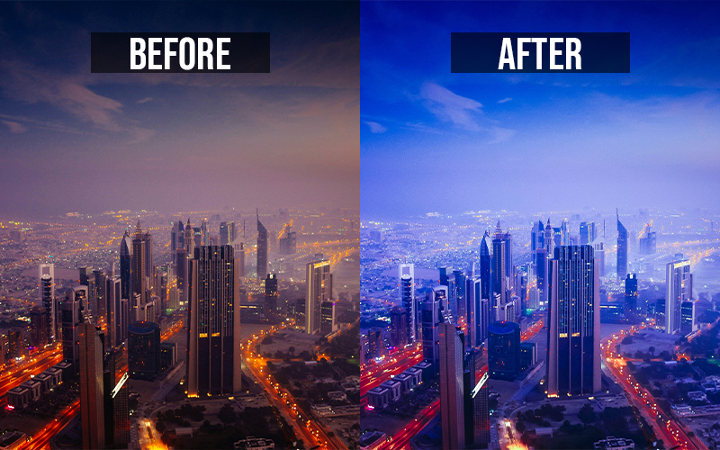 Night City Lightroom Presets