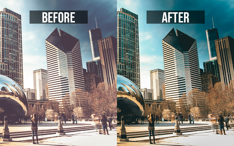 City Glow Lightroom Presets
