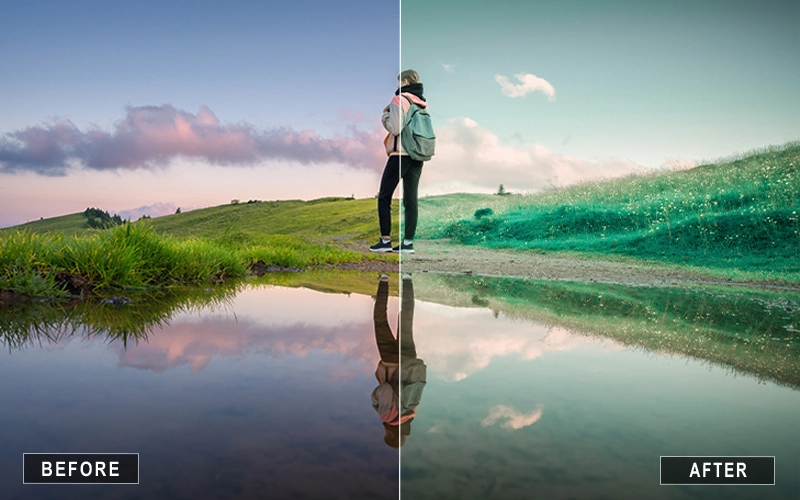 color pop retro film lightroom presets, film emulation Lightroom, retro photo presets, vintage photo presets