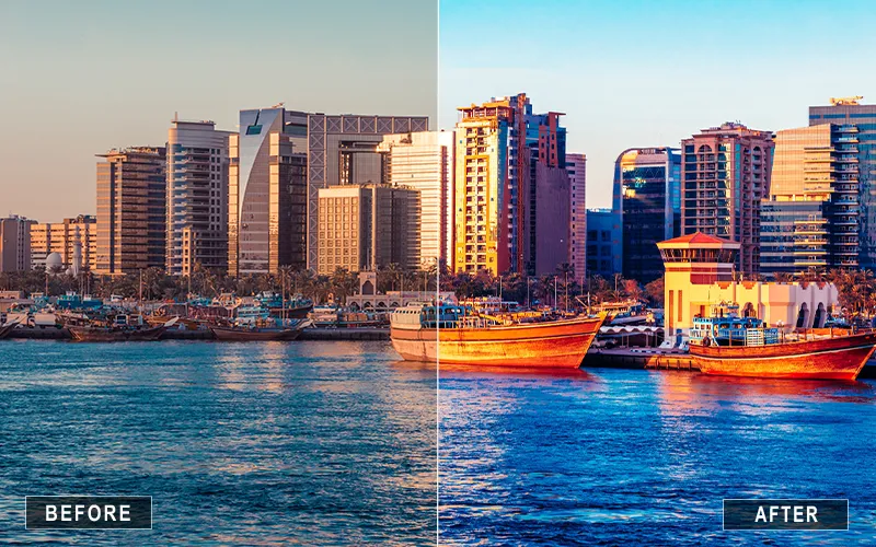 colorful urban affinity presets, urban LUTS, urban chic presets luts