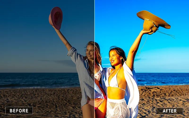 Cool Tone Fine Art Lightroom Presets, beach presets for lightroom