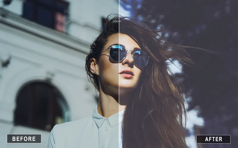 cool tone presets, matte luts, matter presets