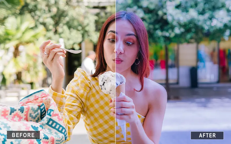 Creamy Studio Lightroom Presets, blue tone presets for lightroom