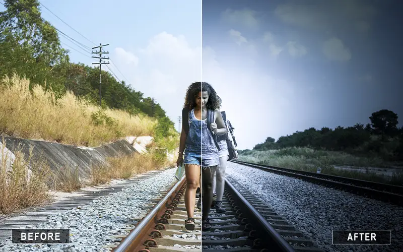 dark moody presets lightroom, dark cinematic lightroom presets, dark green lightroom presets