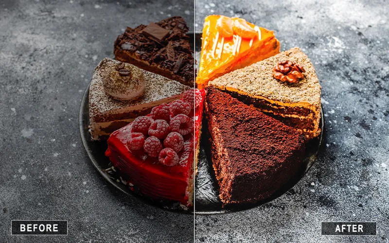 Dark Chocolate Presets Lightroom, Cake Presets For Food Photography
