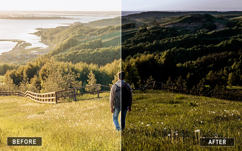 dark retro film lightroom presets, old film presets, cinematic film presets, faded film presets