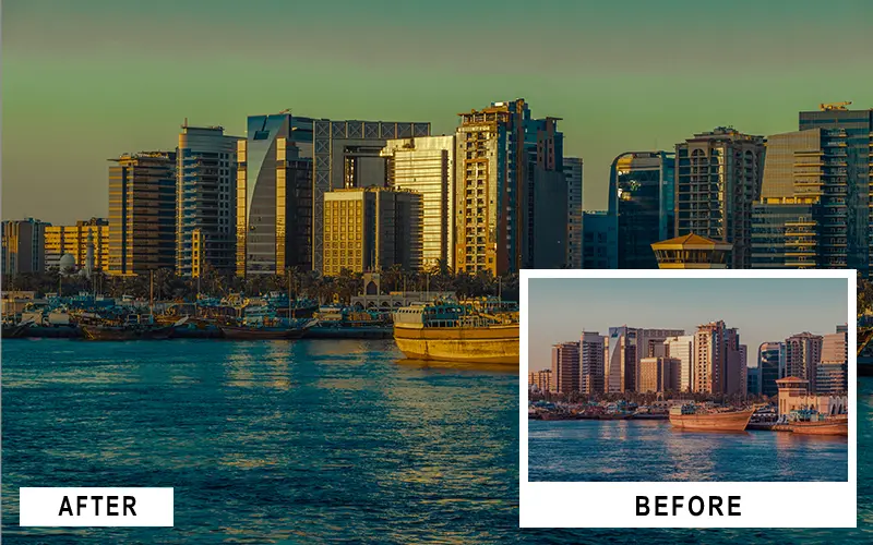 urban lightroom presets for dark effect