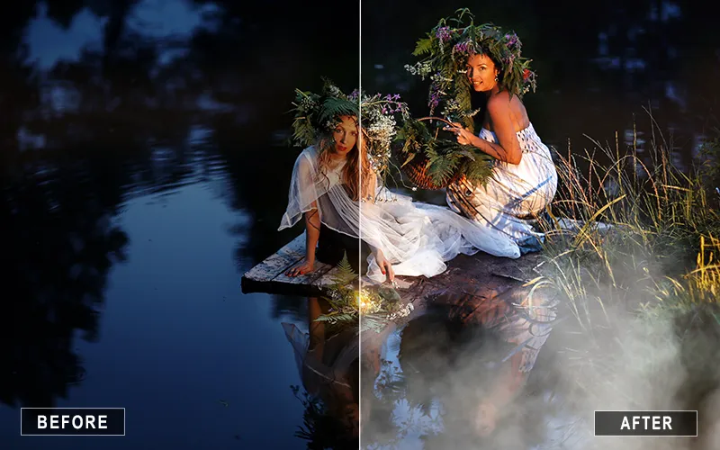 Dewy Fog Overlay, Fog Overlays for Magical Effects