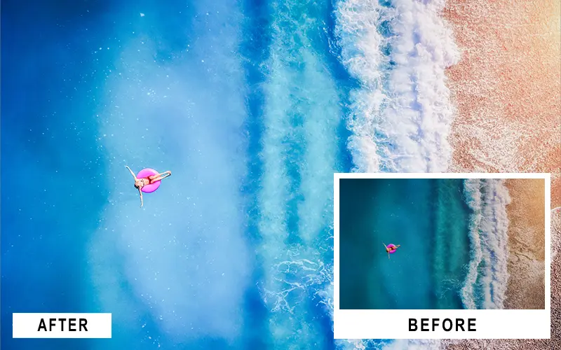 get amazing results in a click, beach landscape presets, sunny landscape presets, best lr landscape presets