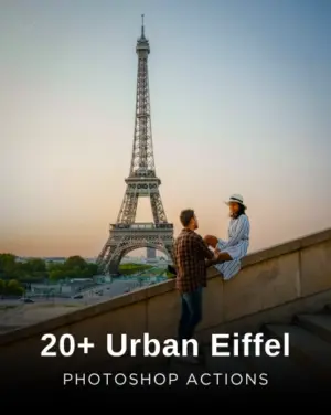 eiffel photoshop actions featured image