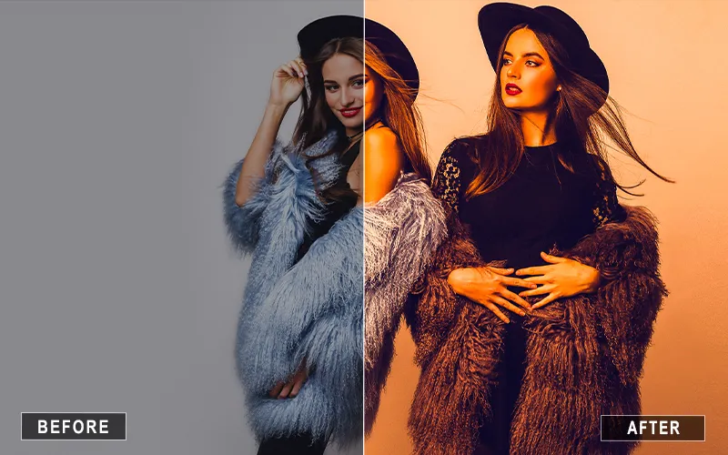 fashion blogger camera raw presets, blogger look presets, natural blogger presets, minimal blogger presets