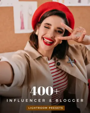 Influencer & Blogger presets, Premium lightroom presets