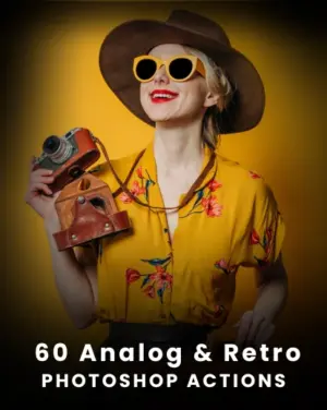 60 Analog & Retro Photoshop Actions