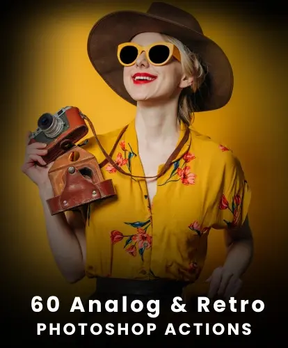 60 Analog & Retro Photoshop Actions
