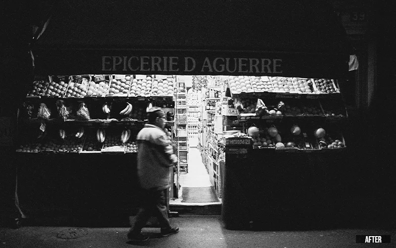 Black and White Retro Film Presets