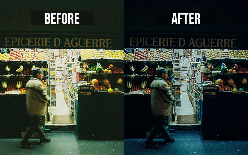 Dark Retro Film Lightroom Presets
