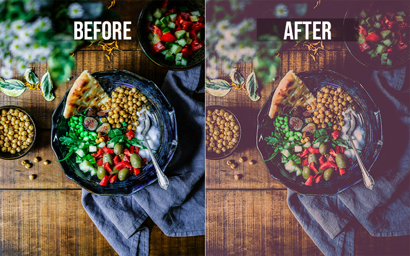 Subtle Food Lightroom Presets