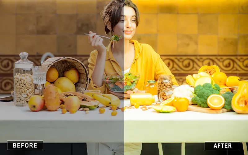 Food Influencer Lightroom Presets, Colorful Instagram Presets