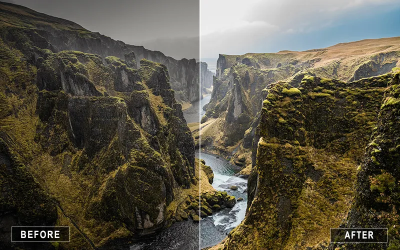 glacier mountain lightroom presets, mountain tones presets, Lightroom presets for adventure photography