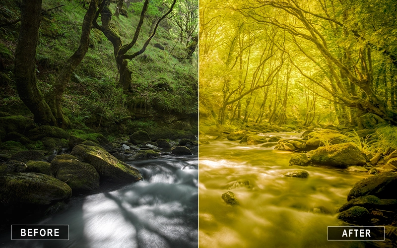 glow camera raw film presets, warm film presets, faded film presets, camera raw vintage presets