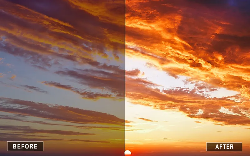 golden hour lightroom mobile, sunset Lightroom presets, mobile sunset presets