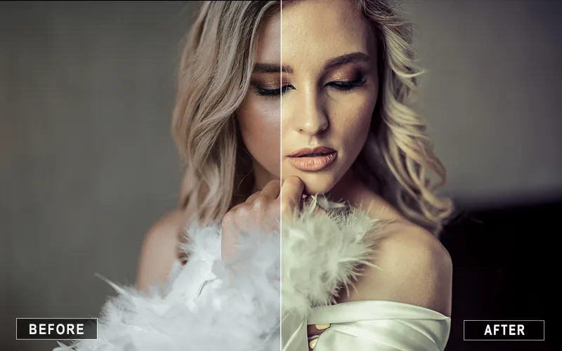golden hour portrait lightroom presets, Lightroom portrait editing, natural skin tone presets