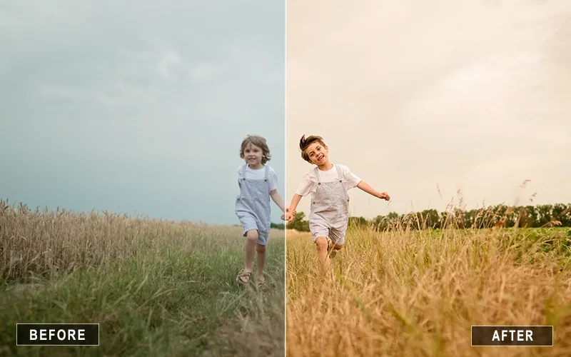 Golden Portrait Camera Raw Presets, Golden Presets for Camera Raw, Portrait Presets