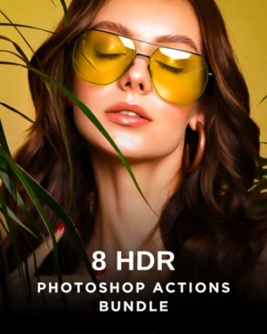 HDR photoshop actions featured image