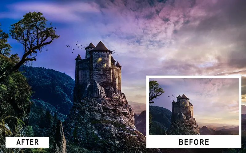 hdr best landscape presets for lightroom, HDR presets for landscape, dark landscape presets