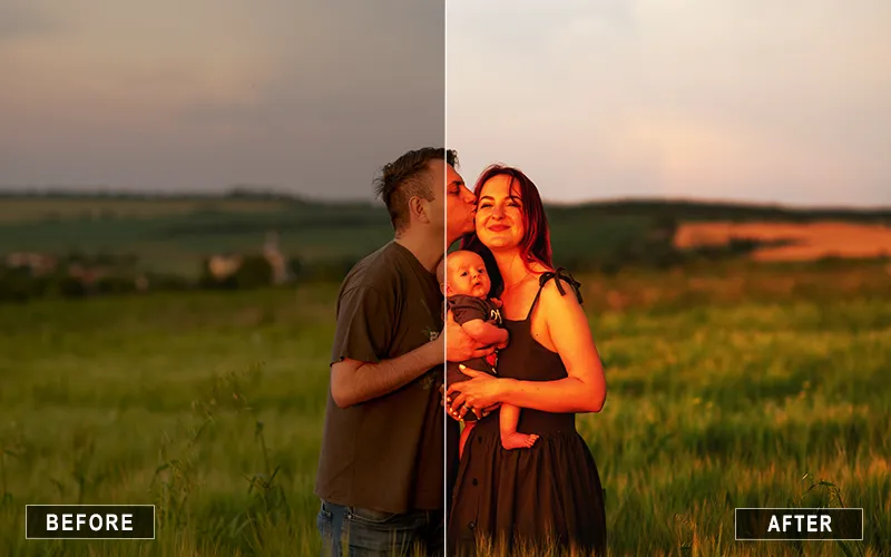 High Contrast Photoshop Actions, Contrasting Photoshop Actions, Natural PS Actions