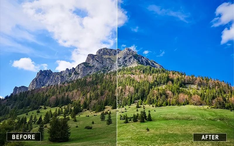 highlands mountain lightroom presets, Lightroom presets for national parks, Lightroom presets for winter mountains