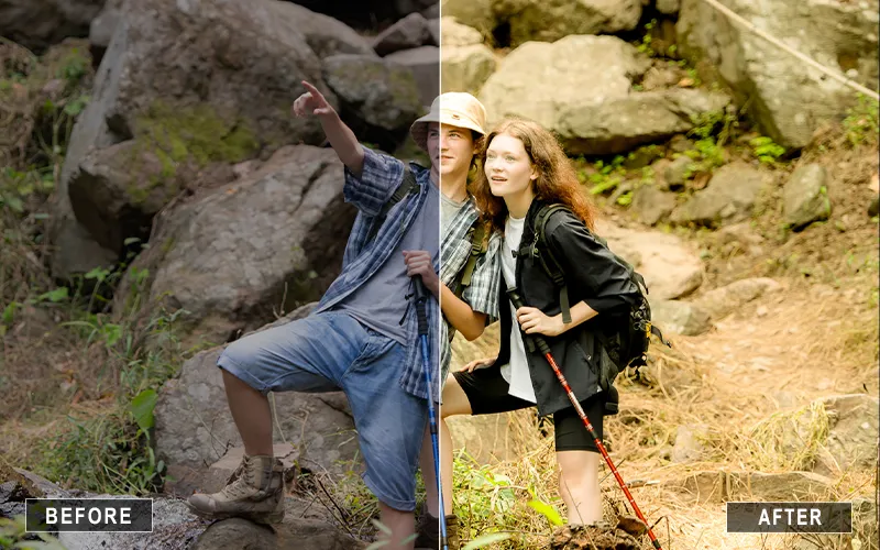 hiking camera raw presets, intense sports presets, adrenaline photo presets