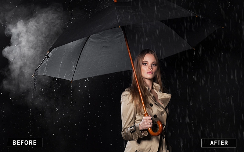 Icy Rain Overlays, Icy Rain Editing Overlays