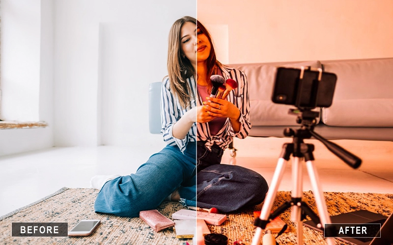 instagram stories presets, moody instagram presets, natural instagram presets