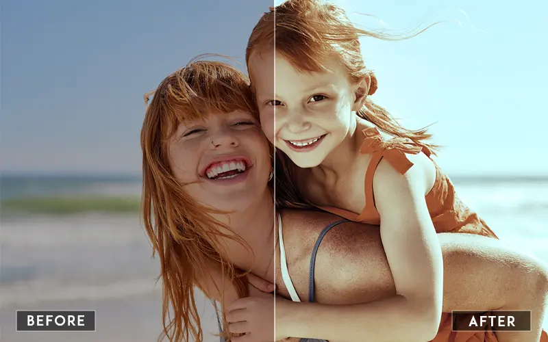 Photoshop Actions for Outdoor Kids Photos