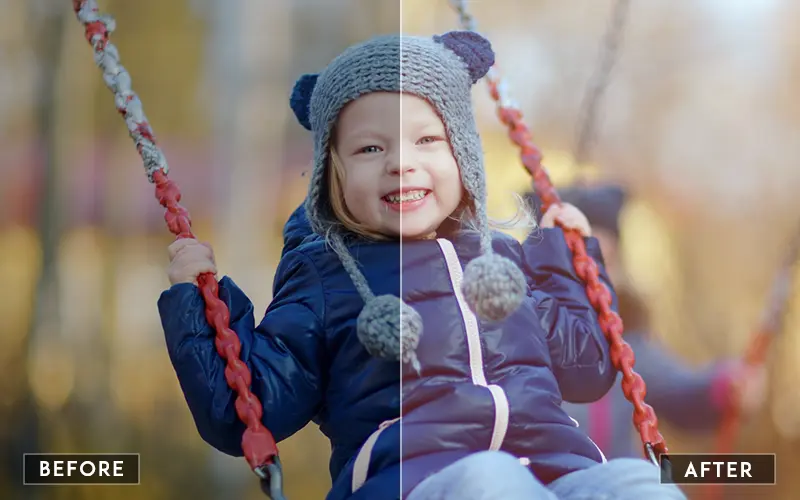 Kids portrait Photoshop actions